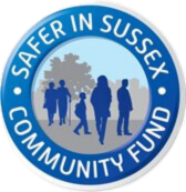 safer in sussex community fund logo